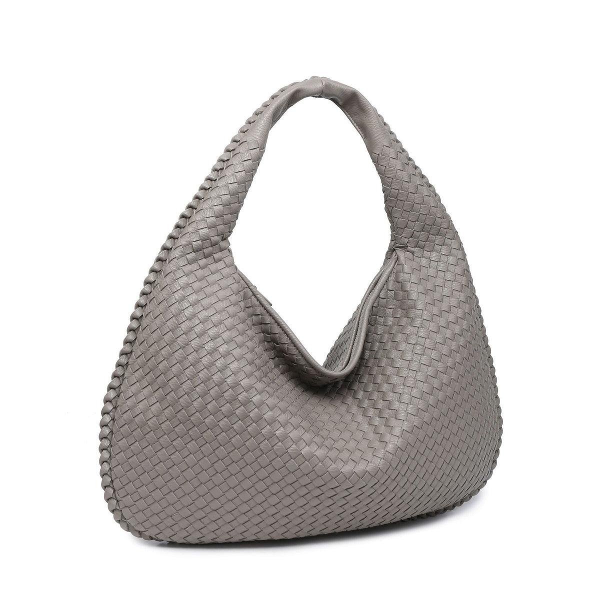Woven Dumpling Shoulder Bag for Women — Large Capacity European Fashion Tote