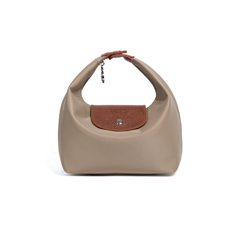 Premium Nylon Insulated Lunch Bag — Waterproof Dumpling Tote | Work, School & Commuting
