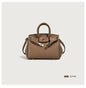 Vegan PU Leather Classic Tote Bag — Top Handle Luxury Handbag | Women