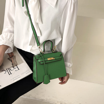 PU Kelly Bag — Candy Color Structured Handbag & Crossbody | Women