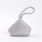 Rhinestone Evening Clutch Bag — Crystal Embellished Silk Handbag | Women