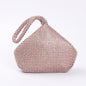 Rhinestone Evening Clutch Bag — Crystal Embellished Silk Handbag | Women