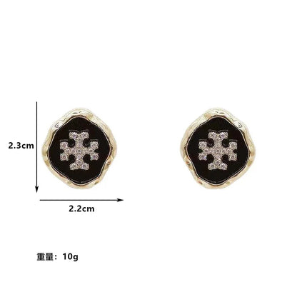 New Simple Delicate Snowflake Stud Earrings For Women Silver Needle Ear Piercing Body Jewelry Daily Wear Jewelry Girls Gift