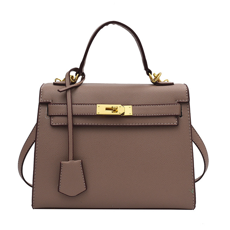 PU Kelly Bag — Candy Color Structured Handbag & Crossbody | Women