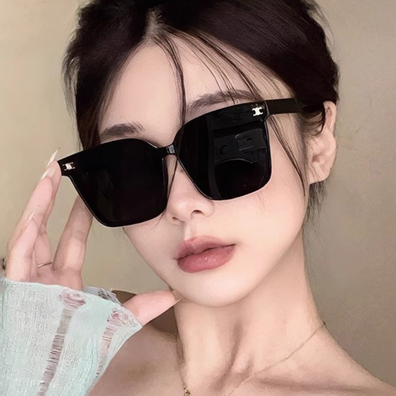 Trendy Slim Face Sunglasses — UV Resistant Internet Celebrity Style | Women
