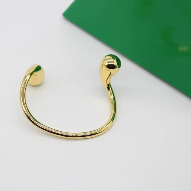 European Designer Water Drop Bracelet — Gold & Silver Adjustable | Women