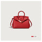Vegan PU Leather Classic Tote Bag — Top Handle Luxury Handbag | Women