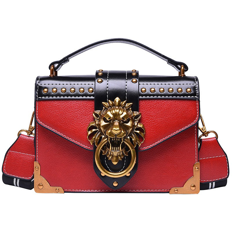 Retro PU Small Square Crossbody Bag — Vintage Shoulder Handbag | Women