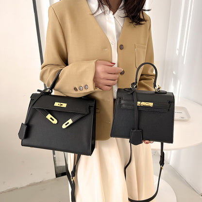 PU Kelly Bag — Candy Color Structured Handbag & Crossbody | Women