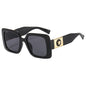 Trendy Two-Tone Box Frame Sunglasses — Internet Celebrity Style | Women
