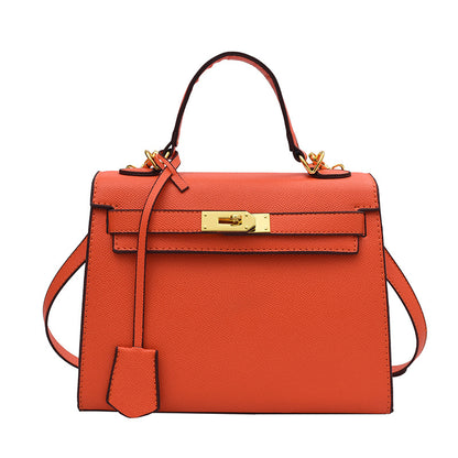 PU Kelly Bag — Candy Color Structured Handbag & Crossbody | Women