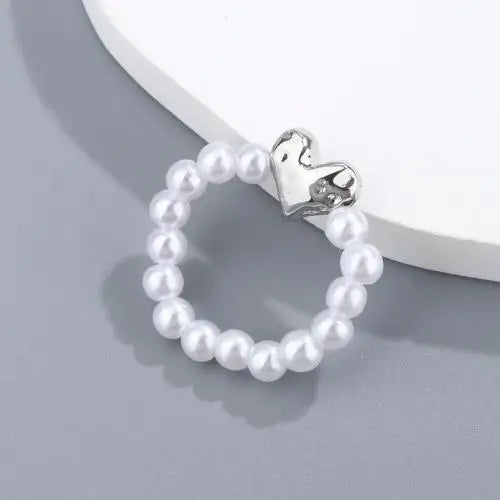Elegant Pearl Bead Necklace - Luxury Collarbone Chain for Women & Brides