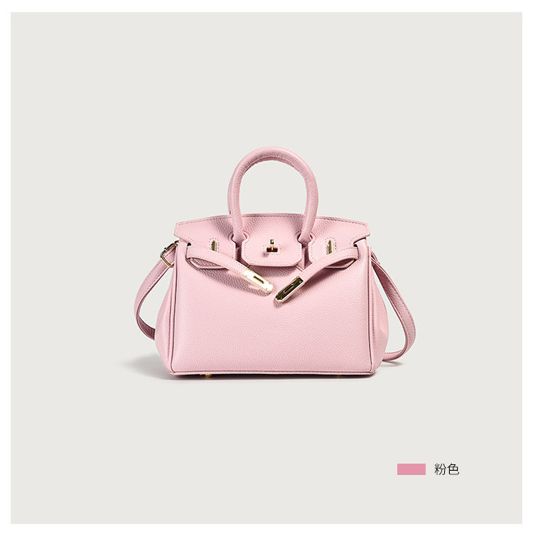 Vegan PU Leather Classic Tote Bag — Top Handle Luxury Handbag | Women