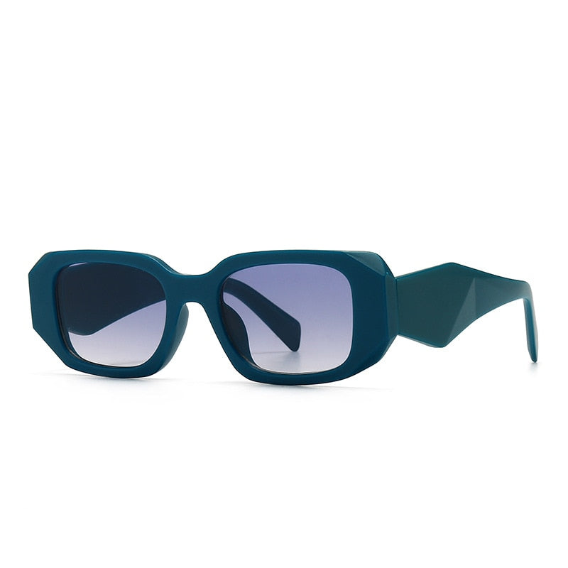 Luxury Small Frame Square Sunglasses — Vintage Designer Style | Unisex