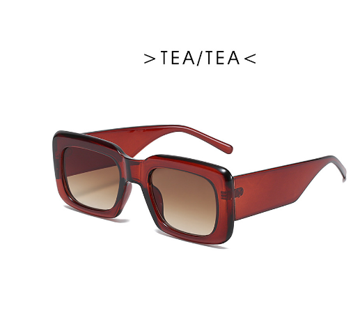 Fashion Square Sunglasses — Vintage Luxury UV400 Designer Style | Women