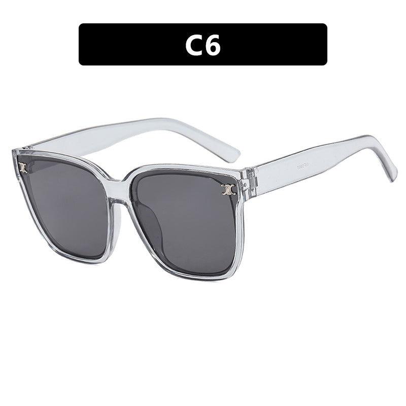 Trendy Slim Face Sunglasses — UV Resistant Internet Celebrity Style | Women