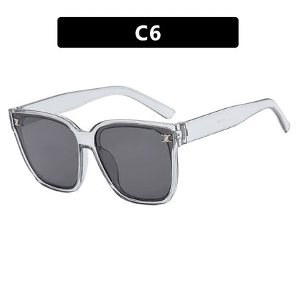 Trendy Slim Face Sunglasses — UV Resistant Internet Celebrity Style | Women