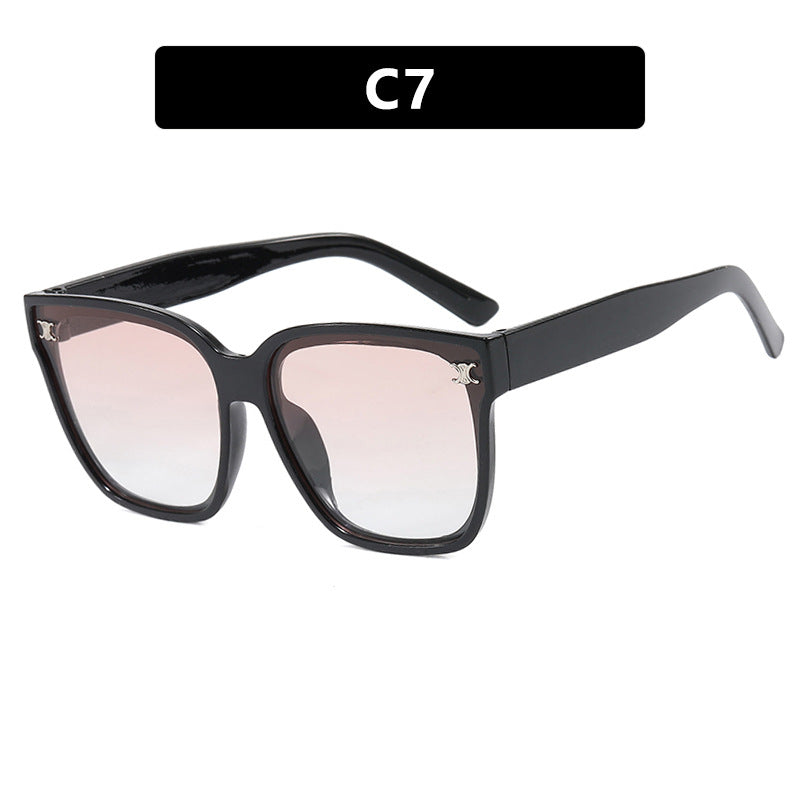 Trendy Slim Face Sunglasses — UV Resistant Internet Celebrity Style | Women