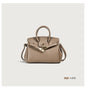 Vegan PU Leather Classic Tote Bag — Top Handle Luxury Handbag | Women