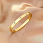 Minimalist Titanium Steel Bracelet — Non-Fading European Luxury Style | Women