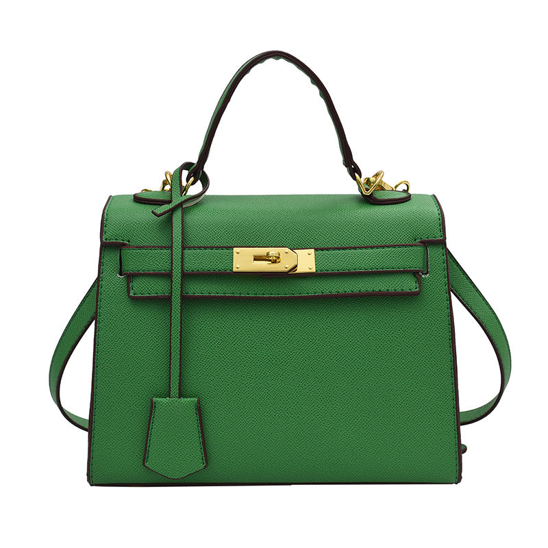 PU Kelly Bag — Candy Color Structured Handbag & Crossbody | Women