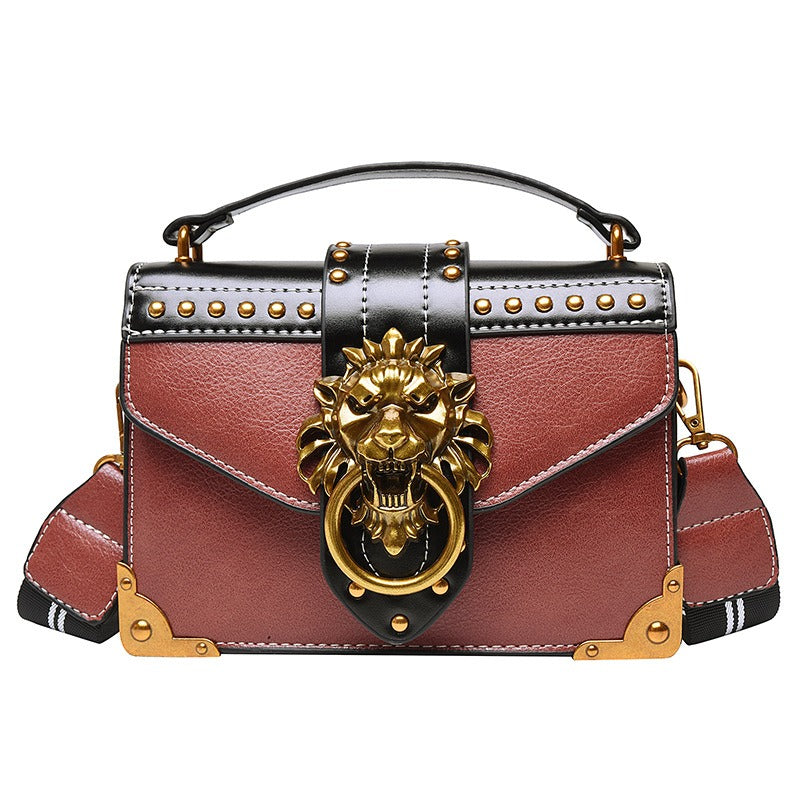 Retro PU Small Square Crossbody Bag — Vintage Shoulder Handbag | Women