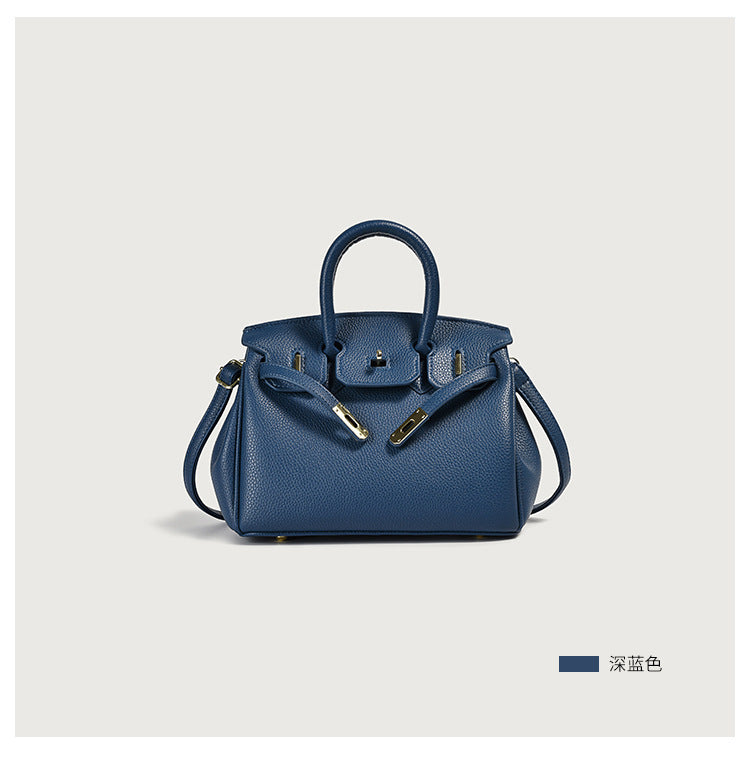 Vegan PU Leather Classic Tote Bag — Top Handle Luxury Handbag | Women