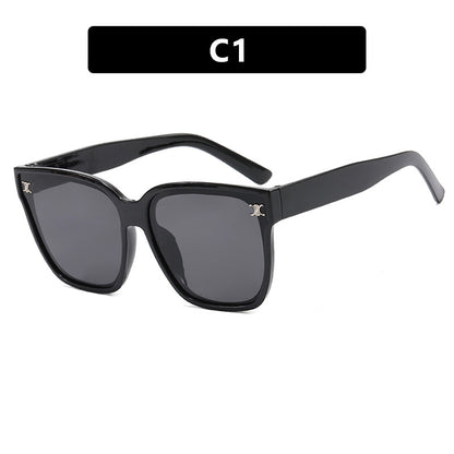 Trendy Slim Face Sunglasses — UV Resistant Internet Celebrity Style | Women