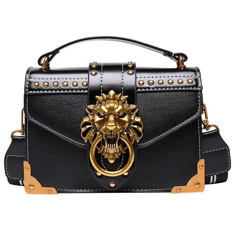 Retro PU Small Square Crossbody Bag — Vintage Shoulder Handbag | Women