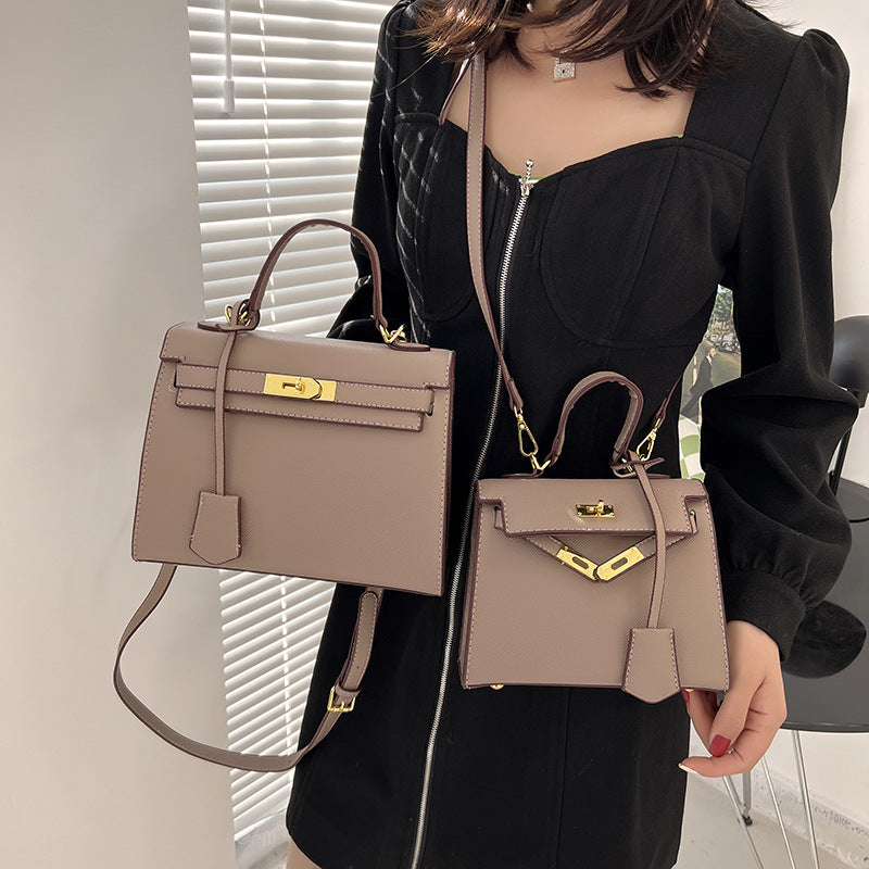 PU Kelly Bag — Candy Color Structured Handbag & Crossbody | Women