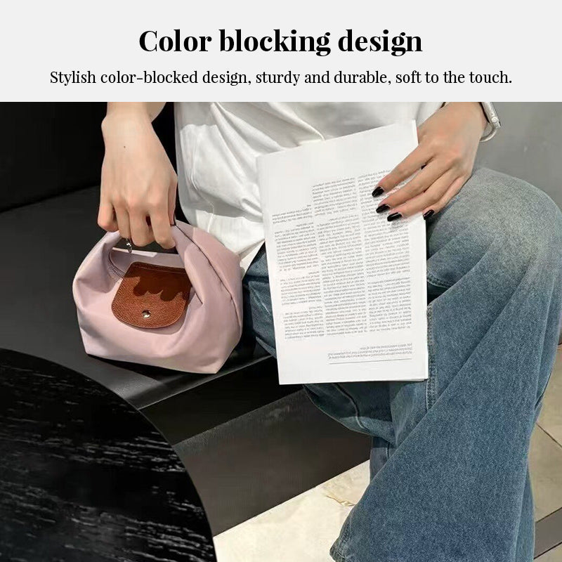 Premium Nylon Insulated Lunch Bag — Waterproof Dumpling Tote | Work, School & Commuting