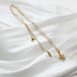 18K Gold Plated Lady Hand Zircon Choker Necklace — 316L Steel | Women & Girls