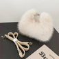 Plush Faux Fur Box Bag — Fluffy Shoulder, Crossbody & Clutch | Women