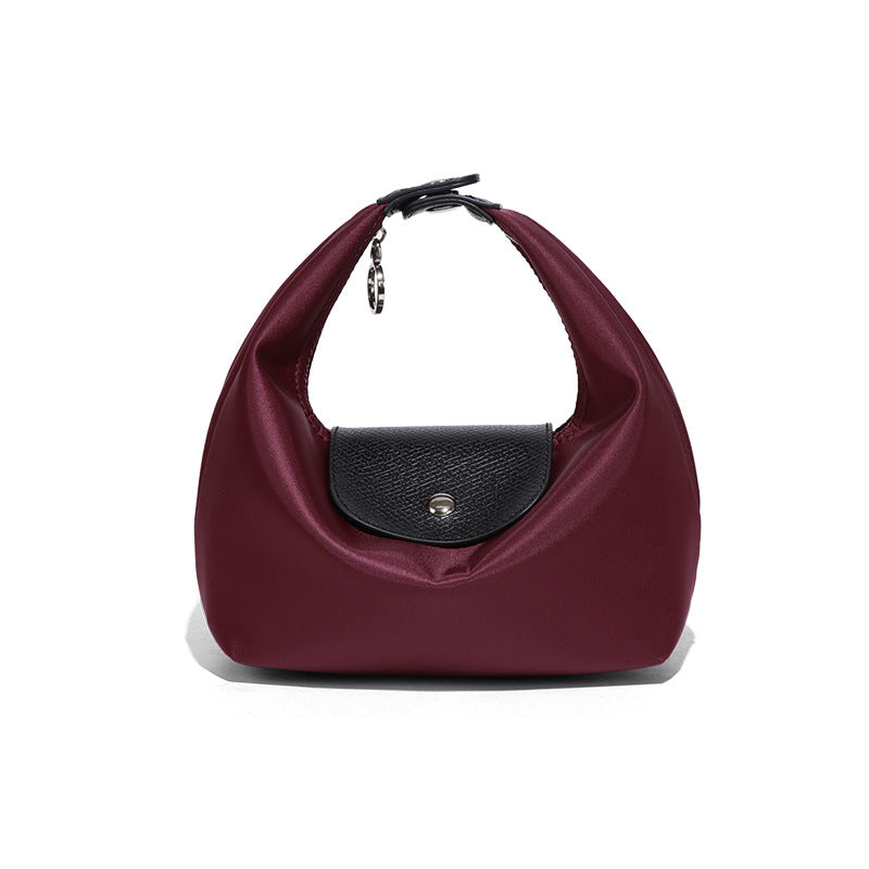 Premium Nylon Insulated Lunch Bag — Waterproof Dumpling Tote | Work, School & Commuting
