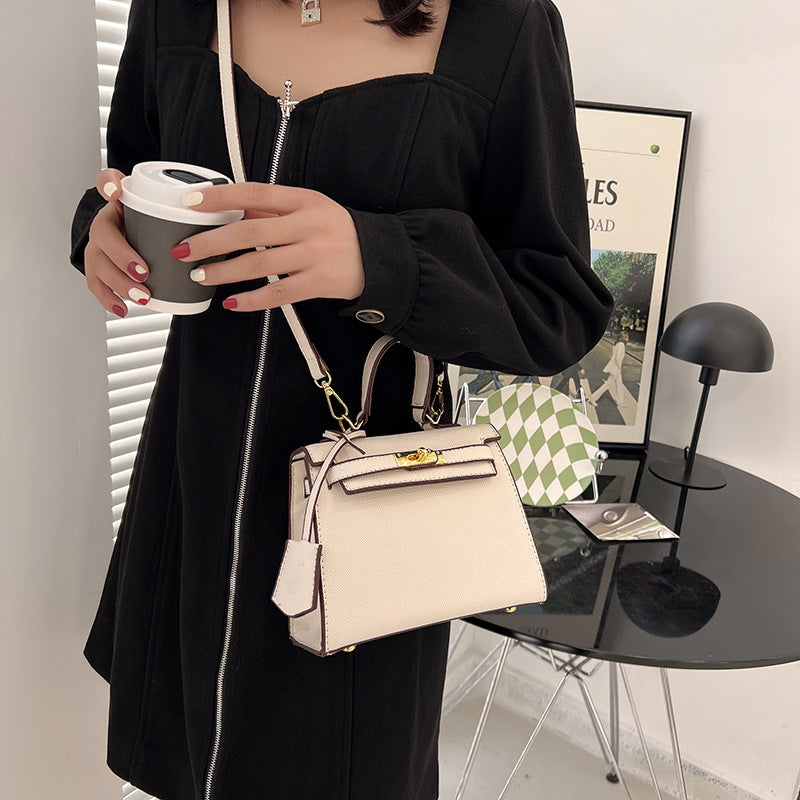 PU Kelly Bag — Candy Color Structured Handbag & Crossbody | Women