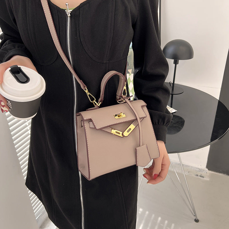 PU Kelly Bag — Candy Color Structured Handbag & Crossbody | Women