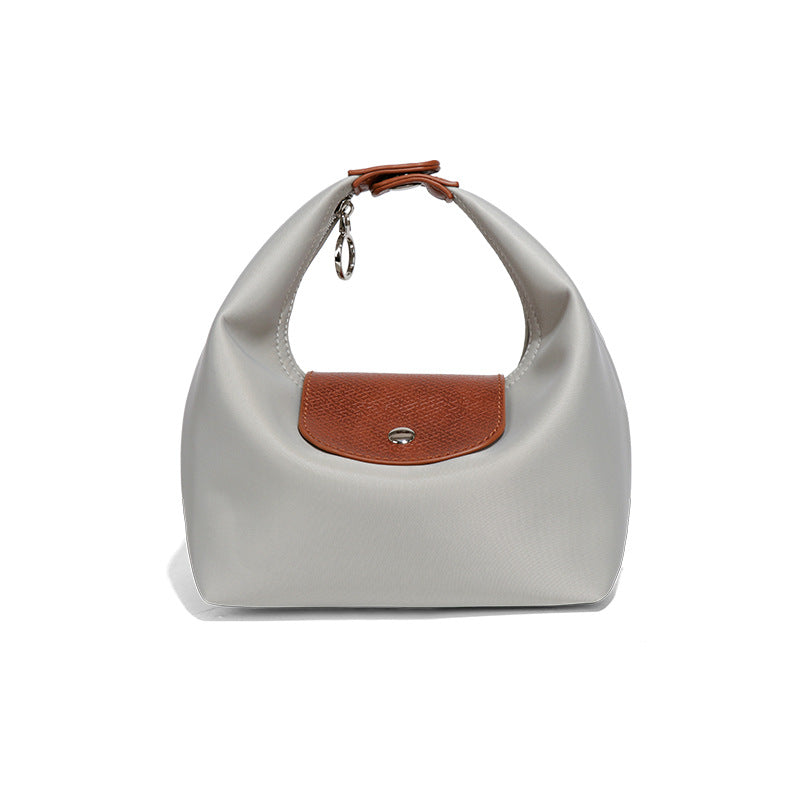 Premium Nylon Insulated Lunch Bag — Waterproof Dumpling Tote | Work, School & Commuting