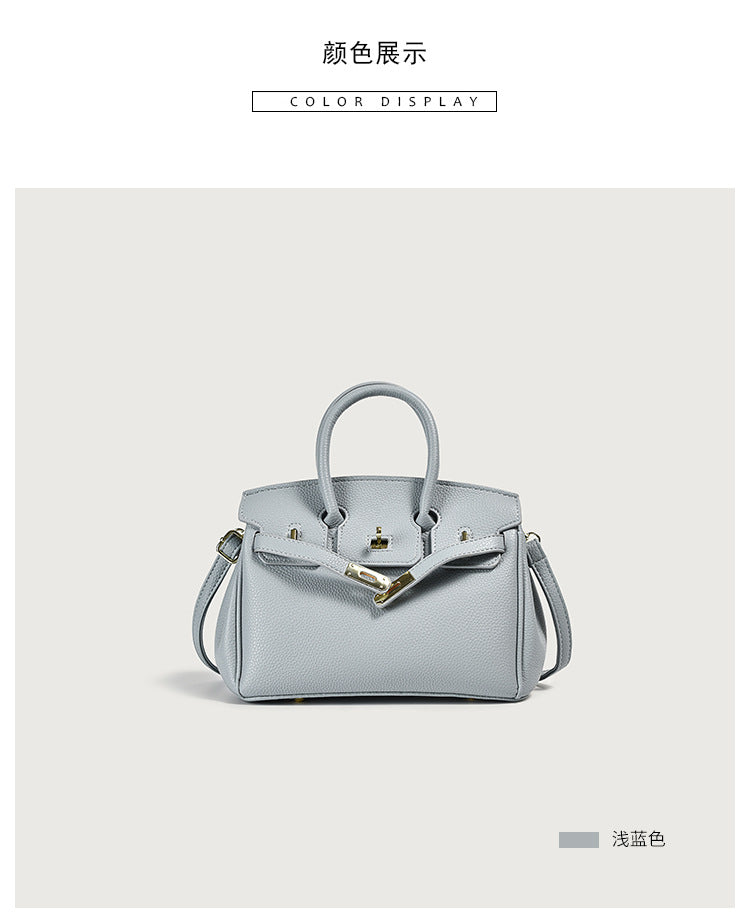 Vegan PU Leather Classic Tote Bag — Top Handle Luxury Handbag | Women