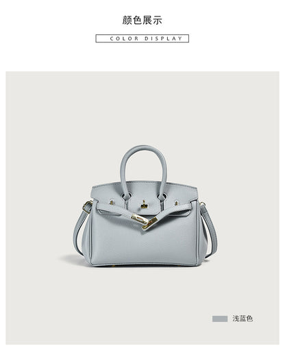 Vegan PU Leather Classic Tote Bag — Top Handle Luxury Handbag | Women