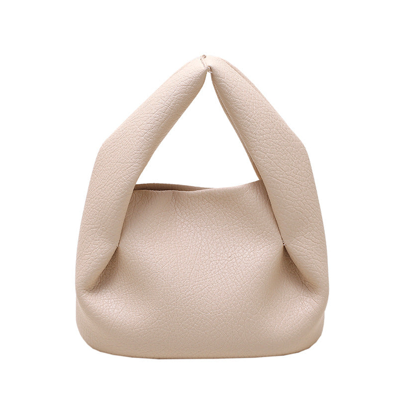 Soft PU Mini Tote Bag — Designer Shoulder & Crossbody Purse | Women