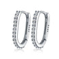 New 925 Sterling Silver Gold Hoop Earrings For Women Luxury Fine Small Huggie Earring Designer Origin Fashion Jewelry Gifts 2021
