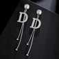 New Arrival Luxury Korean Fashion Big Letter G Jewelry Earrings GG Charming Drop Earrings For Female Designer Party Wedding