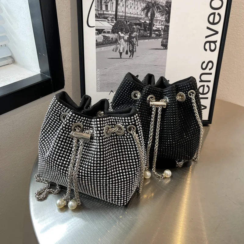 Casual Bucket Bag, Womens 2022 New Style, Simple And Fashionable, Full Large Capacity Single-shoulder Crossbody ,