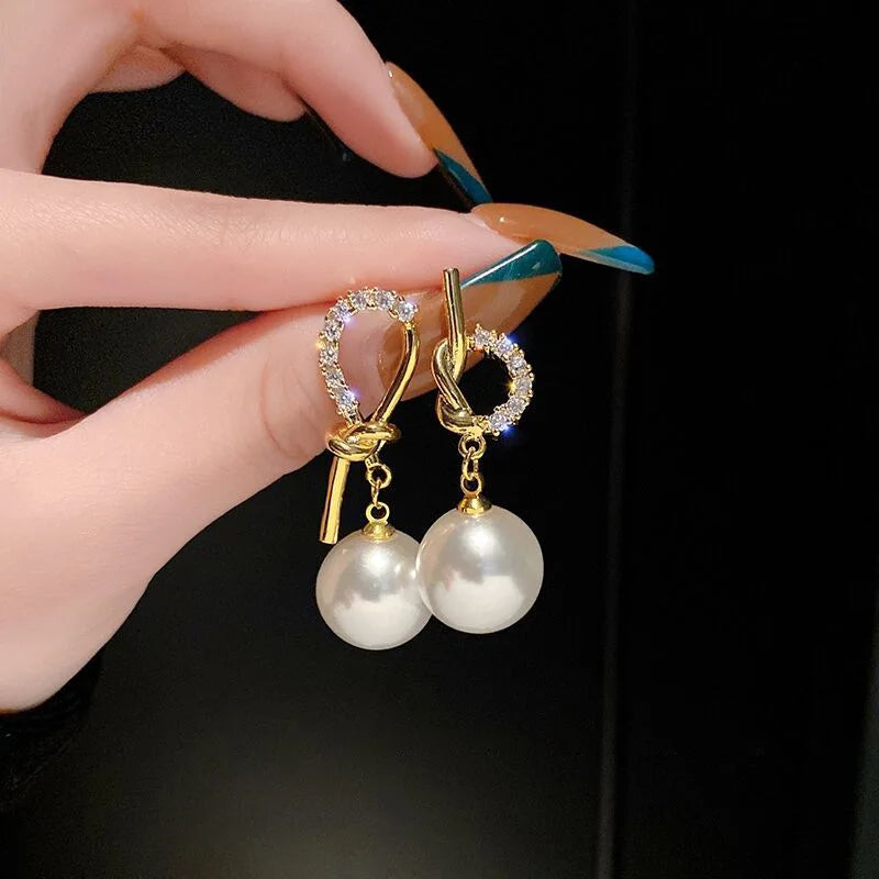 New Arrival Luxury Korean Fashion Big Letter G Jewelry Earrings GG Charming Drop Earrings For Female Designer Party Wedding