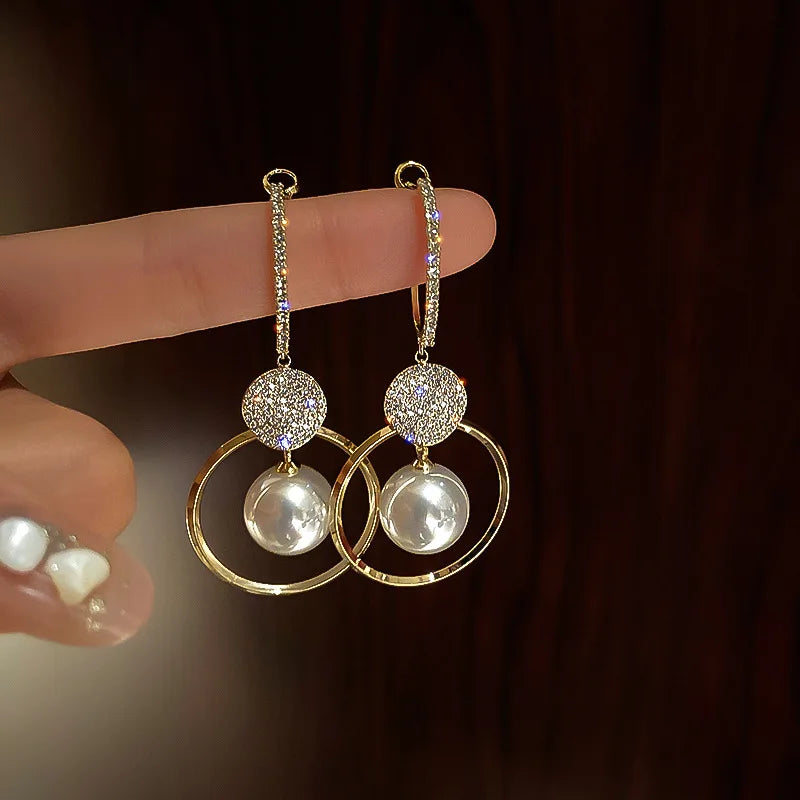 New Arrival Luxury Korean Fashion Big Letter G Jewelry Earrings GG Charming Drop Earrings For Female Designer Party Wedding
