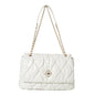 Large Capacity Rhombus Quilted Tote Bag — Chain Detail Crossbody | Women