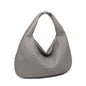 Woven Dumpling Shoulder Bag for Women — Large Capacity European Fashion Tote