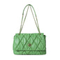 Large Capacity Rhombus Quilted Tote Bag — Chain Detail Crossbody | Women