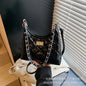 Tweed-Style Quilted Chain Crossbody Bag — 2025 Spring Fashion Small Square Bag | Women