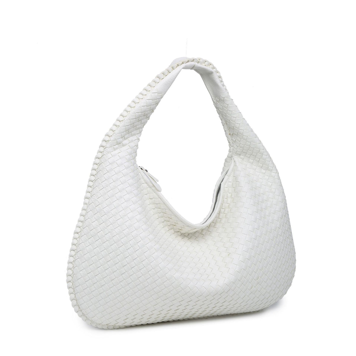 Woven Dumpling Shoulder Bag for Women — Large Capacity European Fashion Tote